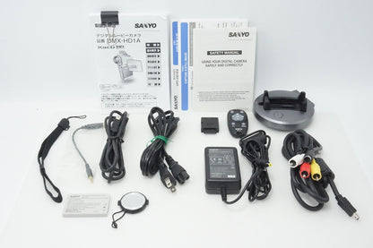 美品 SANYO サンヨー デジタルムービーカメラ Xacti DMX-HD1A 260508r