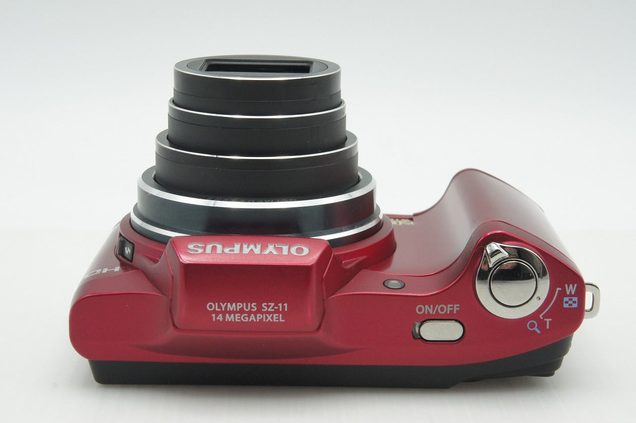 Excellent condition OLYMPUS SZ-11 Compact Digital Camera Red 260205u