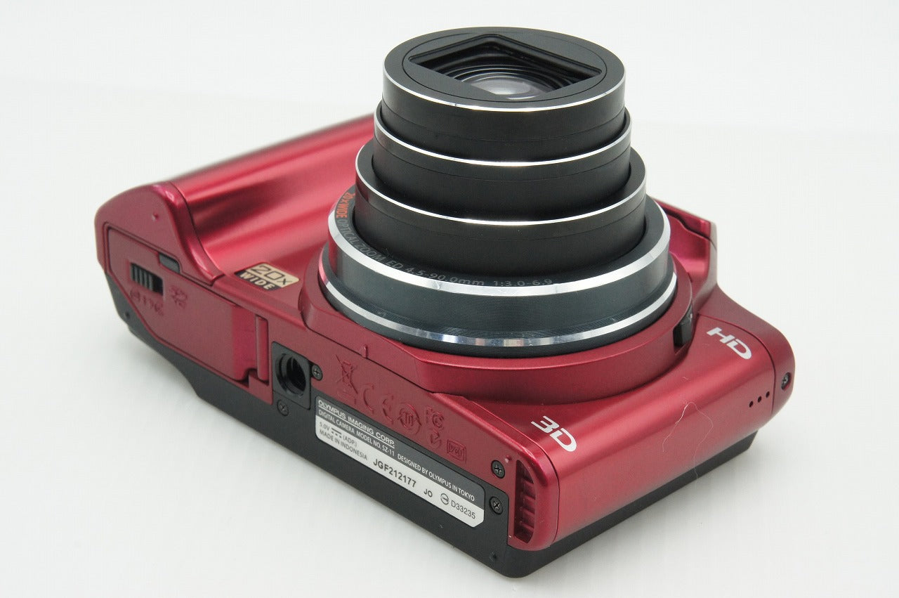 Excellent condition OLYMPUS SZ-11 Compact Digital Camera Red 260205u