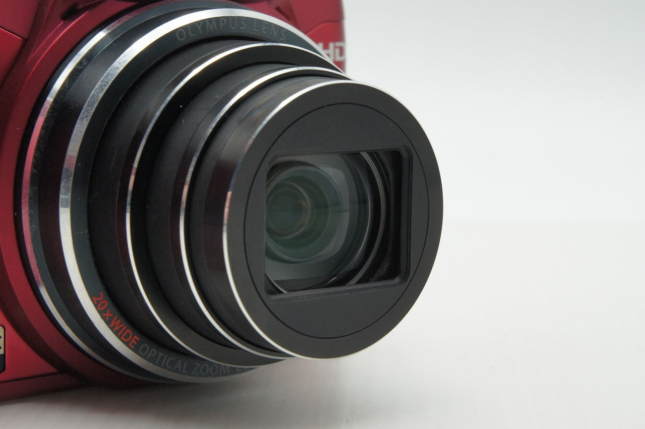 Excellent condition OLYMPUS SZ-11 Compact Digital Camera Red 260205u