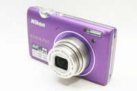 訳あり品 Nikon ニコン COOLPIX S5100 コンパクトデジタルカメラ パープル 250228e