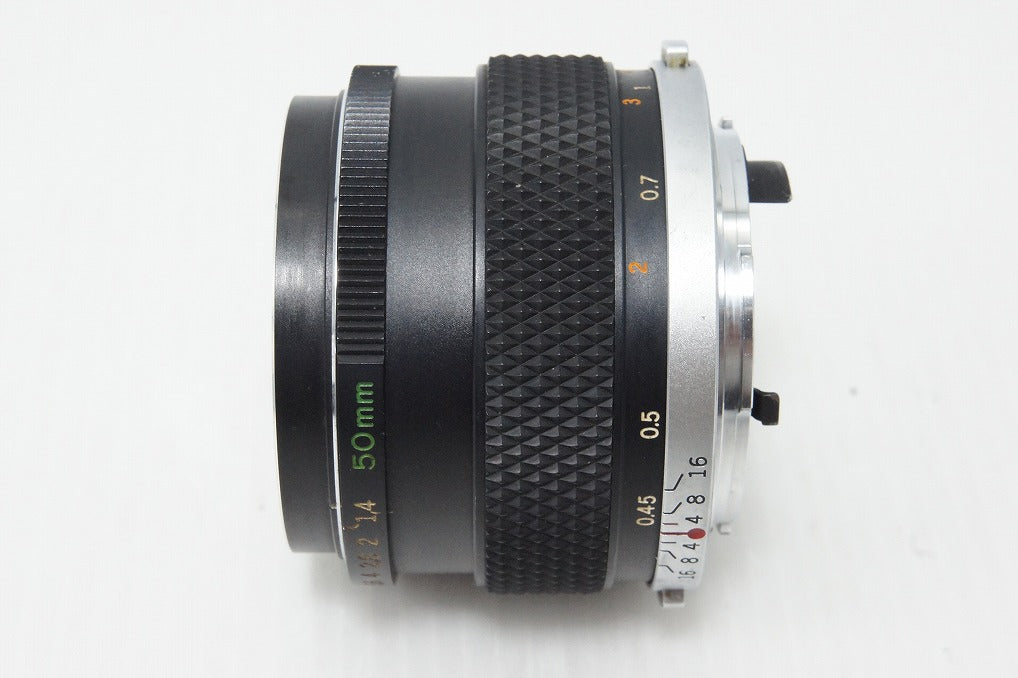 良品 OLYMPUS オリンパス M-SYSTEM G.ZUIKO AUTO-S 50mm F1.4 MF 単