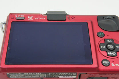 良品 Panasonic パナソニック LUMIX DMC-GF2 ボディ ミラーレス一眼カメラ ファインレッド 260210b