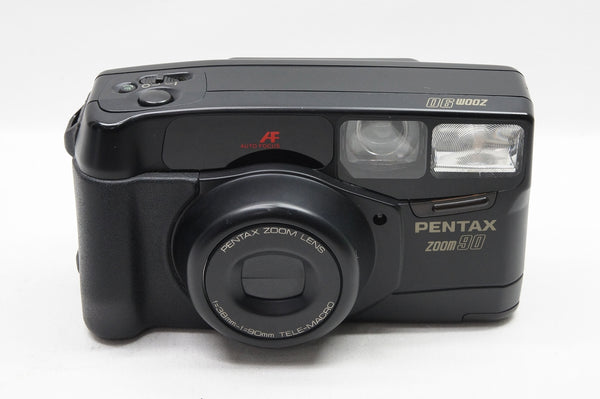 良品 PENTAX ペンタックス ZOOM90 35mmコンパクトフィルムカメラ ブラック 230512a