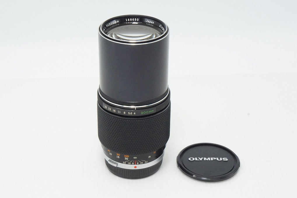 Good condition OLYMPUS OM-SYSTEM E.ZUIKO AUTO-T 200mm F4 MF Prime Lens 260428aj