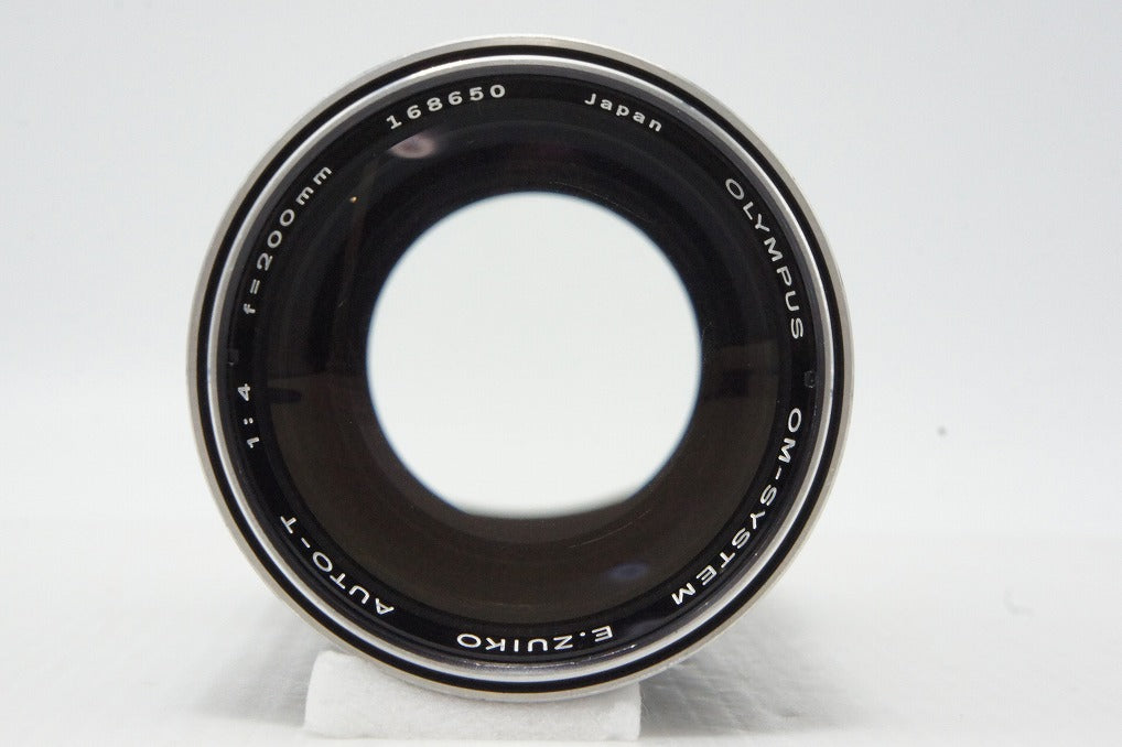 良品 OLYMPUS オリンパス OM-SYSTEM E.ZUIKO AUTO-T 200mm F4 MF 単