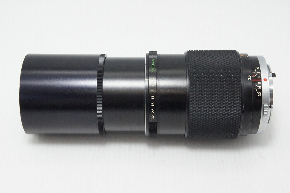 良品 OLYMPUS オリンパス OM-SYSTEM E.ZUIKO AUTO-T 200mm F4 MF 単