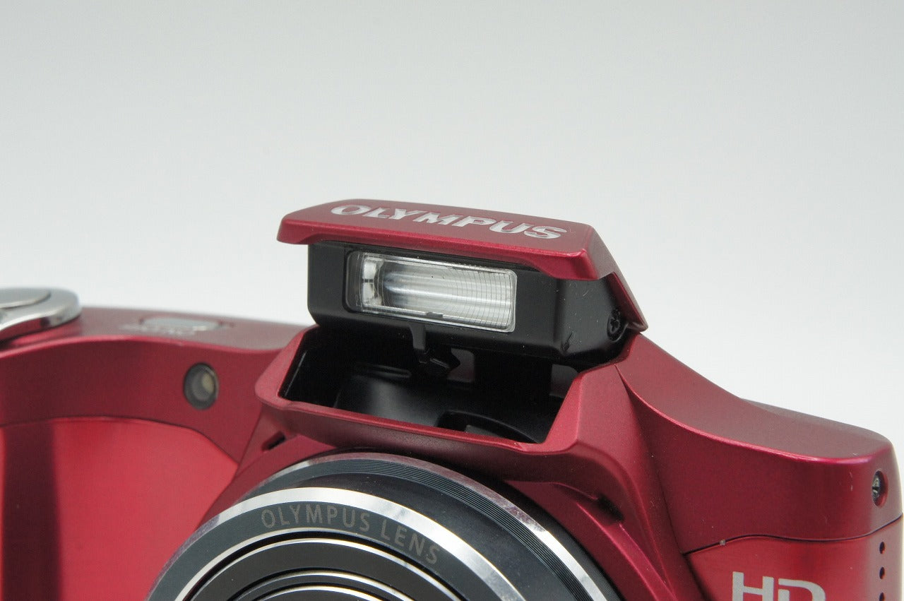 Excellent condition OLYMPUS SZ-11 Compact Digital Camera Red 260205u