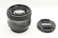 美品 Nikon ニコン AF NIKKOR 50mm F1.4D Fマウント 単焦点レンズ 240907c