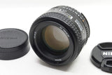 美品 Nikon ニコン AF NIKKOR 50mm F1.4D Fマウント 単焦点レンズ 240907c