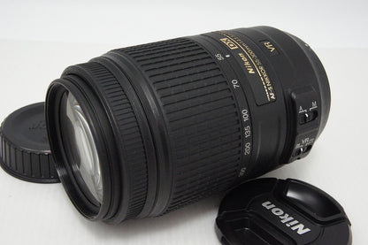 美品 Nikon ニコン AF-S DX NIKKOR 55-300mm F4.5-5.6G ED VR APS-C ズームレンズ 元箱付 260514e