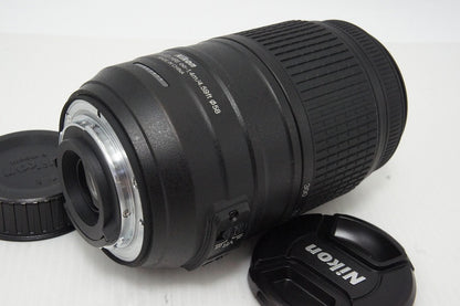 美品 Nikon ニコン AF-S DX NIKKOR 55-300mm F4.5-5.6G ED VR APS-C ズームレンズ 元箱付 260514e