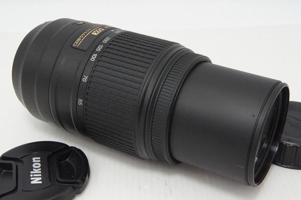 美品 Nikon ニコン AF-S DX NIKKOR 55-300mm F4.5-5.6G ED VR APS-C ズームレンズ 元箱付 260514e