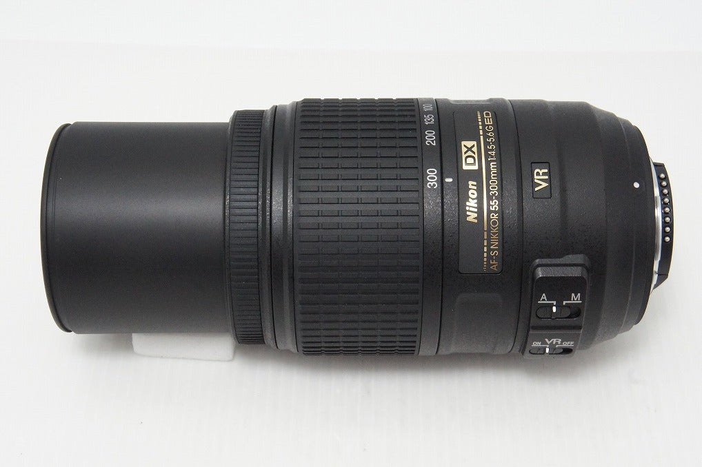 美品 Nikon ニコン AF-S DX NIKKOR 55-300mm F4.5-5.6G ED VR APS-C ズームレンズ 元箱付 260514e