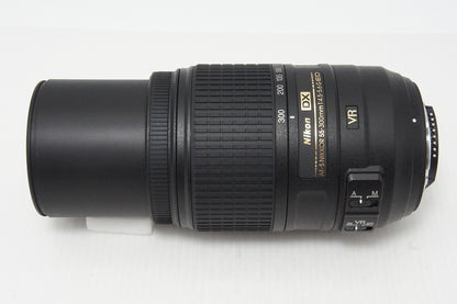 美品 Nikon ニコン AF-S DX NIKKOR 55-300mm F4.5-5.6G ED VR APS-C ズームレンズ 元箱付 260514e