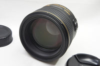美品 Nikon ニコン AF-S NIKKOR 85mm F1.4G フルサイズ 単焦点レンズ フード ポーチ付 250814h