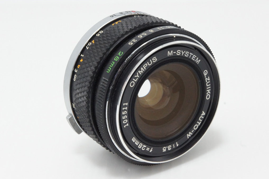 Good condition OLYMPUS Olympus M-SYSTEM G.ZUIKO AUTO-W 28mm F3.5 MF Prime Lens 260428ai