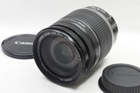 良品 Canon キヤノン EF-S 18-200mm F3.5-5.6 IS APS-C ズームレンズ フード付 250814d