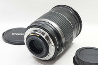良品 Canon キヤノン EF-S 18-200mm F3.5-5.6 IS APS-C ズームレンズ フード付 250814d