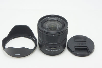 美品 Nikon ニコン NIKKOR Z DX 12-28mm F3.5-5.6 PZ VR Zマウント APS-C ズームレンズ フード付 260826c