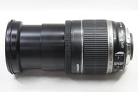 良品 Canon キヤノン EF-S 18-200mm F3.5-5.6 IS APS-C ズームレンズ フード付 250814d