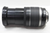 良品 Canon キヤノン EF-S 18-200mm F3.5-5.6 IS APS-C ズームレンズ フード付 250814d