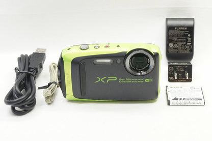 良品 FUJIFILM フジフィルム FinePix XP90 コンパクトデジタルカメラ ライム 250814k