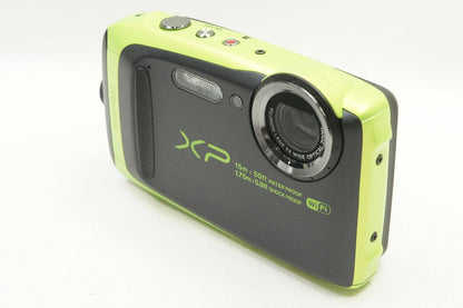良品 FUJIFILM フジフィルム FinePix XP90 コンパクトデジタルカメラ ライム 250814k