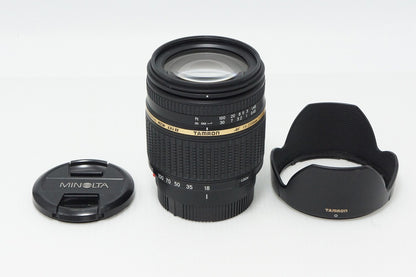 Good condition TAMRON AF 18-250mm F3.5-6.3 Di II LD Aspherical IF MACRO A18 SONY MINOLTA α mount APS-C 260518h