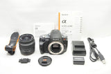 良品 SONY ソニー α330 DSLR-A330 ＋DT 18-55mm F3.5-5.6 SAM SAL1855 デジタル一眼カメラ 240907ag