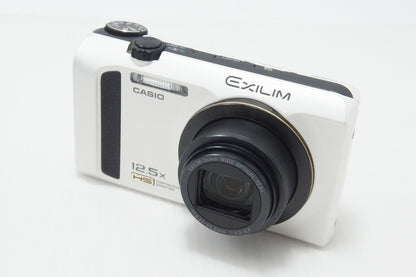 CASIO カシオ HIGH SPEED EXILIM EX-ZR300 コンパクトデジタルカメラ ホワイト 元箱付 260826n