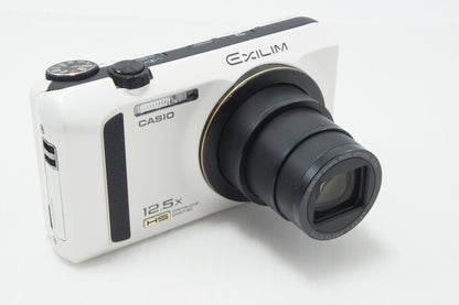 CASIO カシオ HIGH SPEED EXILIM EX-ZR300 コンパクトデジタルカメラ ホワイト 元箱付 260826n