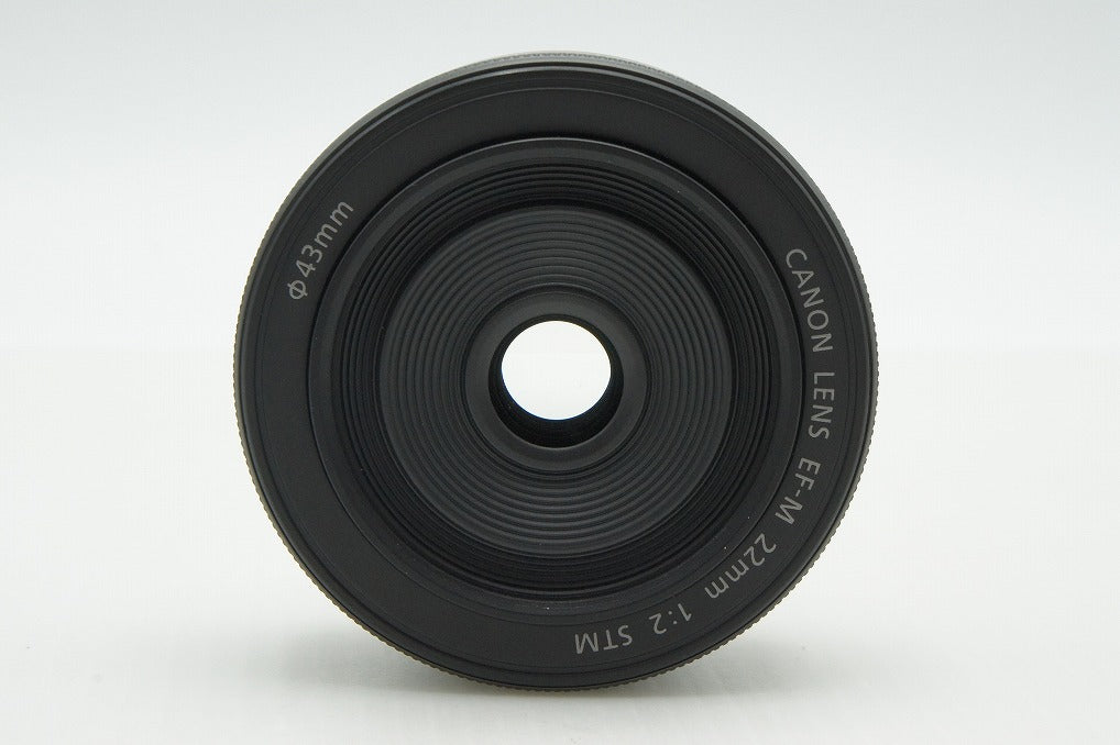 美品 Canon キヤノン EF-M 22mm F2 STM EF-Mマウント 単焦点レンズ 260211u