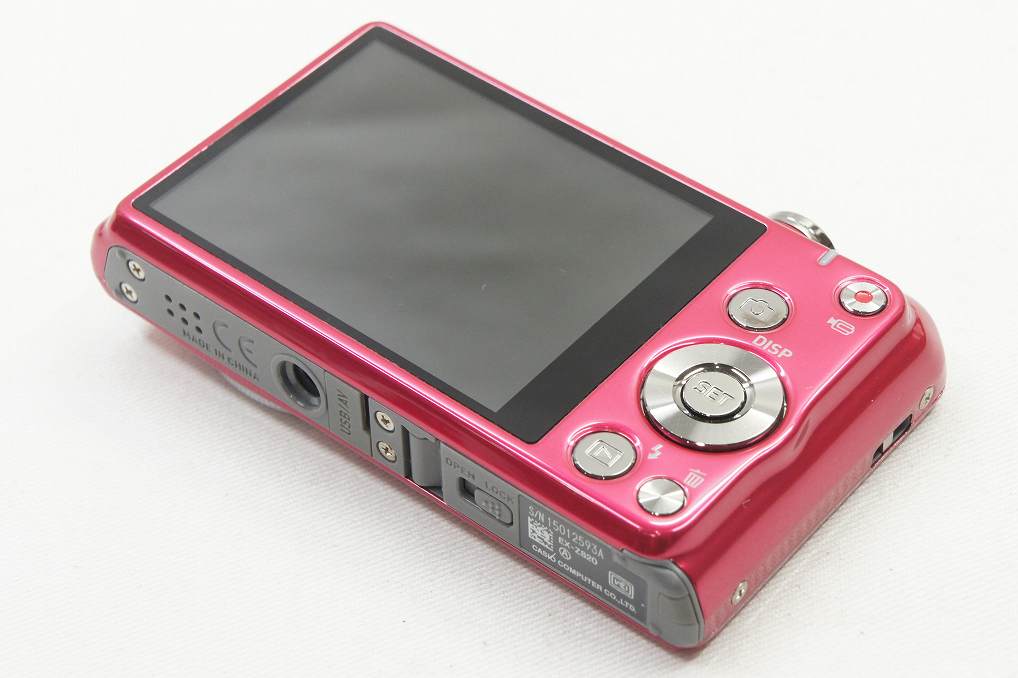 美品 CASIO カシオ EXILIM EX-ZS20 コンパクトデジタルカメラ レッド 元箱付 250814p
