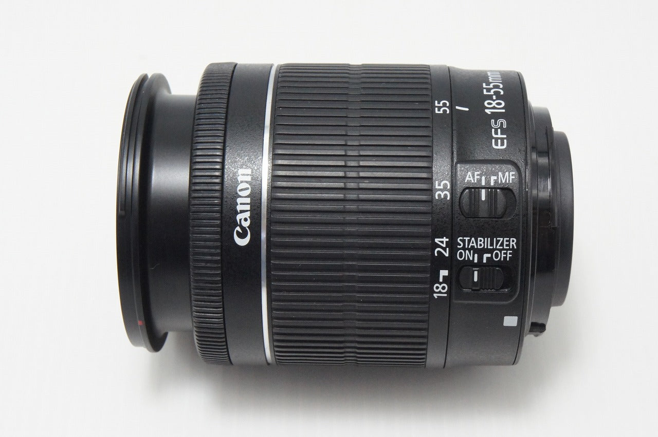 良品 Canon キヤノン EF-S 18-55mm F3.5-5.6 IS STM APS-C ズームレンズ 260826f