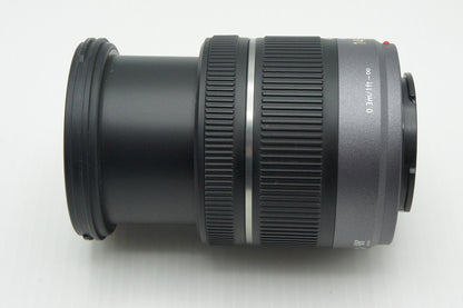 美品 Panasonic LUMIX G VARIO 14-42mm F3.5-5.6 ASPH. MEGA O.I.S H-FS014042 マイクロフォーサーズ フード付 260210da