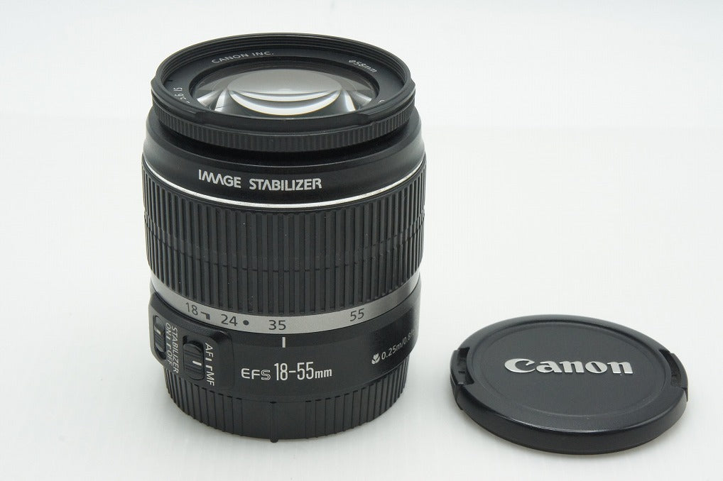 Good condition Canon EF-S 18-55mm F3.5-5.6 IS APS-C Zoom Lens 260212f