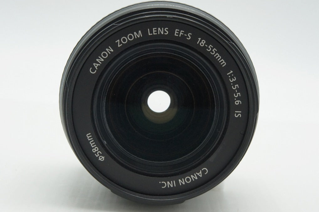 Good condition Canon EF-S 18-55mm F3.5-5.6 IS APS-C Zoom Lens 260212f