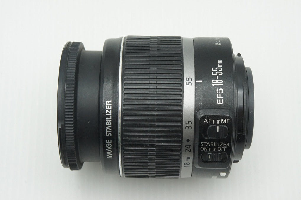 良品 Canon キヤノン EF-S 18-55mm F3.5-5.6 IS APS-C ズームレンズ 260212f