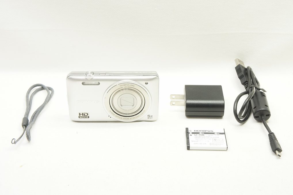 OLYMPUS VG-140　オリンパス　コンパクトデジタルカメラ Amazon | OLYMPUS デジタルカメラ VG-140 シルバー 1400万画素