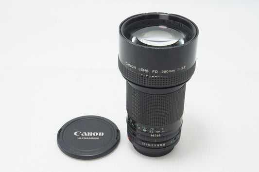 Canon NEW FD 200mm F2.8 FD Mount MF Lens 260826a