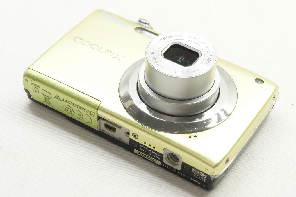 訳あり品 Nikon ニコン COOLPIX S3000 コンパクトデジタルカメラ ポップグリーン 250814b