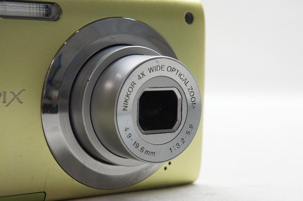 訳あり品 Nikon ニコン COOLPIX S3000 コンパクトデジタルカメラ ポップグリーン 250814b