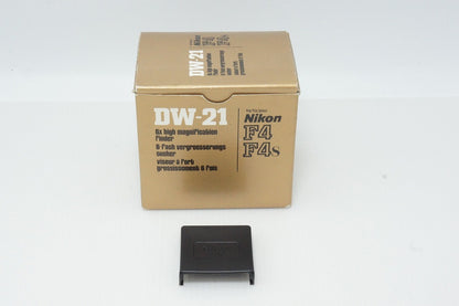 美品 Nikon ニコン DW-21 F4用 高倍率ファインダー 元箱付 260515a