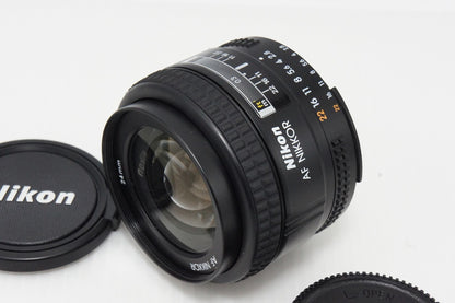 美品 Nikon ニコン AF NIKKOR 24mm F2.8D 単焦点レンズ 260515j