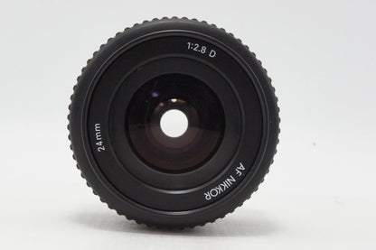 美品 Nikon ニコン AF NIKKOR 24mm F2.8D 単焦点レンズ 260515j