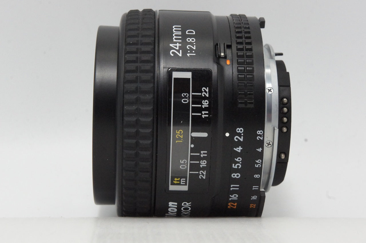 美品 Nikon ニコン AF NIKKOR 24mm F2.8D 単焦点レンズ 260515j
