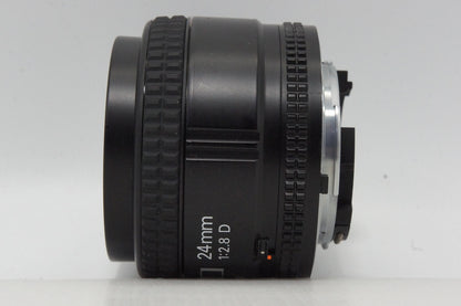 美品 Nikon ニコン AF NIKKOR 24mm F2.8D 単焦点レンズ 260515j