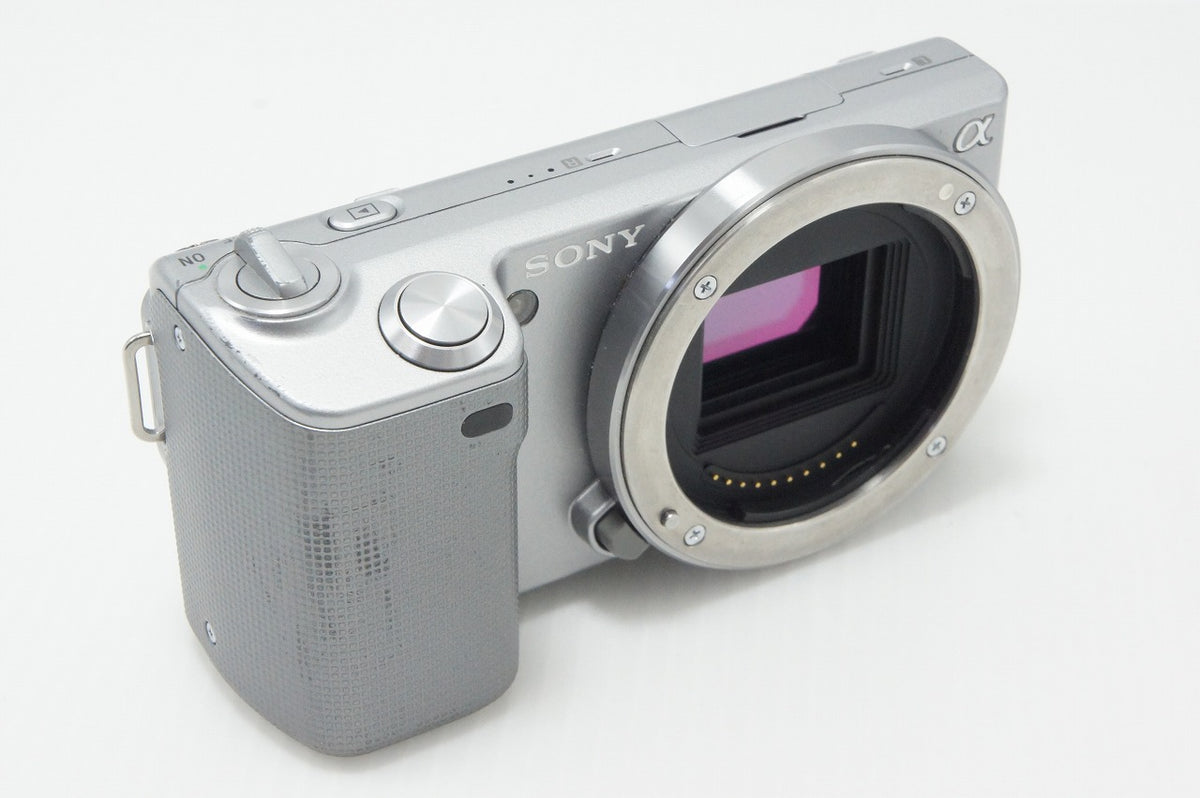 SONY ソニー NEX-5 ボディ ミラーレス一眼カメラ シルバー 260821s