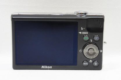 良品 Nikon ニコン COOLPIX S640 コンパクトデジタルカメラ アイスシルバー 元箱付 250814n